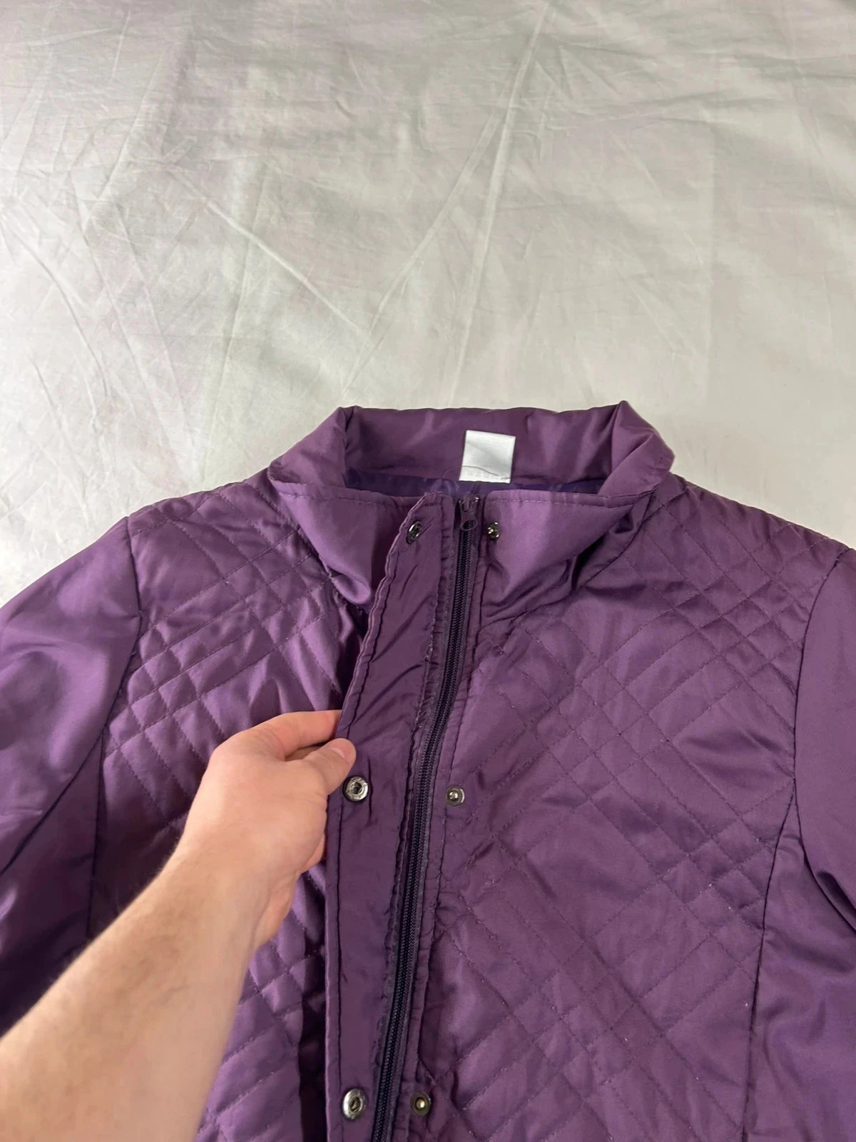 Lila Anne de lancay light purple jacket – photo 6